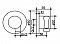 Шланговое подключение Keuco IXMO 59592 010001 с держателем душевой лейки DN 15, круглое основание - изображение 2