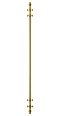 Полотенцесушитель водяной Сунержа Хорда 180х19,5 см 03-0124-1800 золото - 2 изображение
