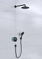 Душевой комплект Hansgrohe Raindance S 240 1jet 27959670, матовый черный - 2 изображение