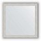 Зеркало в багетной раме Evoform Definite BY 3133 61 x 61 см, серебряный дождь 