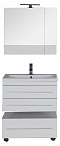 Комплект мебели для ванной Aquanet Верона 58 New белый подвесной - изображение 6