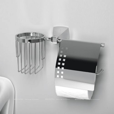 Держатель туалетной бумаги и освежителя Wasserkraft Wern K-2559 - 2 изображение