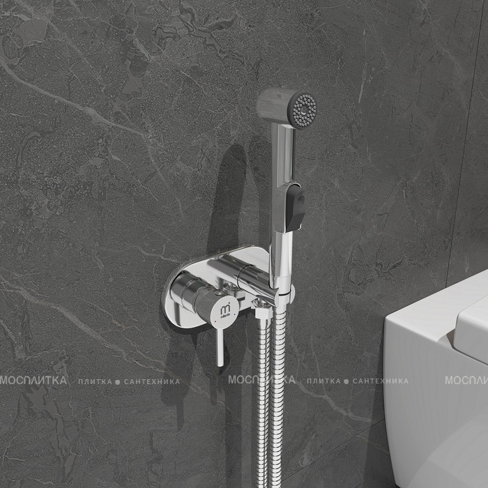 Встраиваемый смеситель с гигиеническим душем, Tidy, Milardo, TIDSBR0M08 - изображение 2