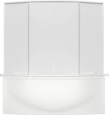 Шторка для ванны Bas Фиеста пластик Вотер - изображение 2