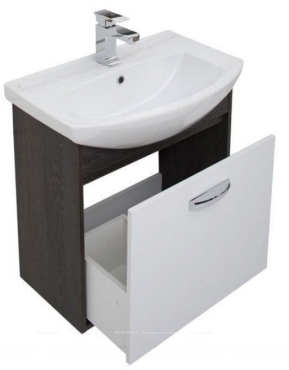 Комплект мебели для ванной Aquanet Грейс 65 1 ящик, дуб кантенбери - 6 изображение
