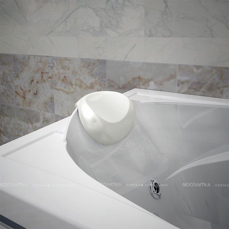 Подголовник для ванны Radomir круглый, белый - изображение 2