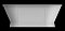 Акриловая ванна BelBagno 167х78 BB35 белый глянец - 3 изображение