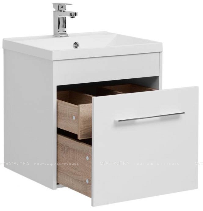 Комплект мебели для ванной Aquanet Августа 58 белый - изображение 5