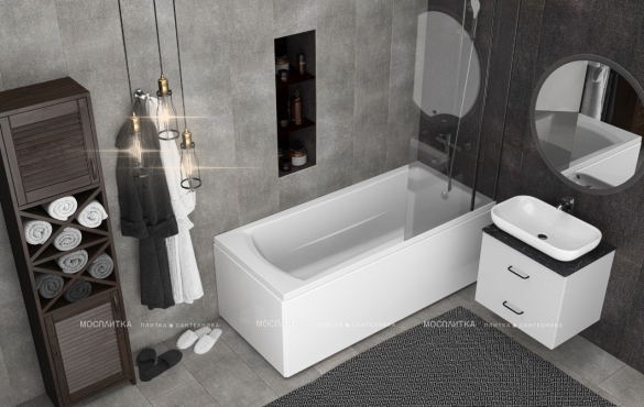 Акриловая ванна 1MarKa Prime 150x75 - 2 изображение