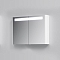 Зеркальный шкаф Am.Pm Sensation M30MCX1001WG, цвет - белый глянец, с подсветкой, 100 см - 4 изображение