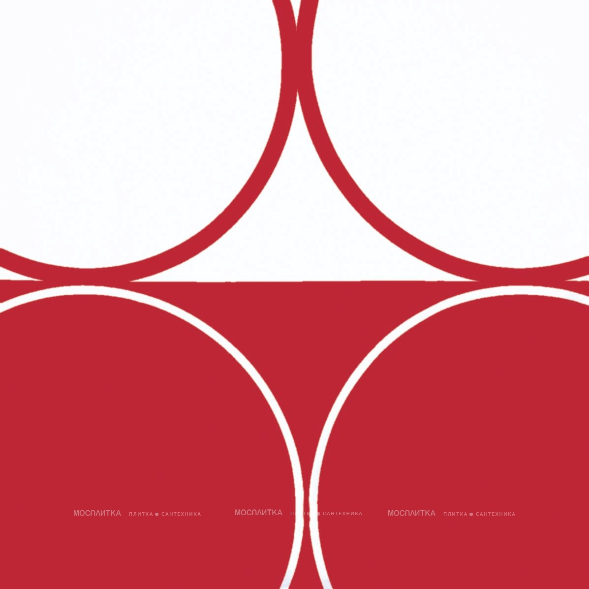 Штора для ванной Ridder Circle красный, 46386 - изображение 3