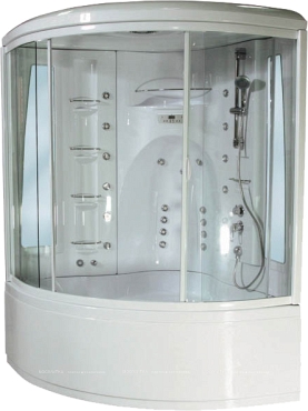 Душевой бокс Aquanet Palau с гидромассажем ванны - 2 изображение