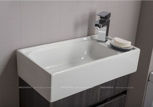 Комплект мебели для ванной Aquanet Лидс 50 эвкалипт мистери - 7 изображение