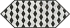 Керамическая плитка Kerama Marazzi Декор Келуш 4 черно-белый 14х34 