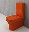 Крышка-сиденье для унитаза Bocchi Scala A0322-012 оранжевое - 2 изображение