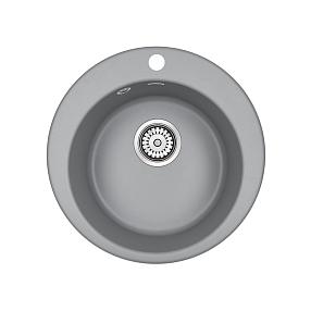 Мойка кухонная Paulmark Gelegen PM404800-GRM серый металлик