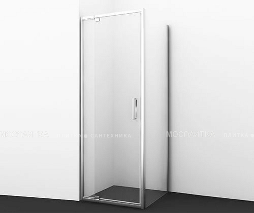 Душевая дверь распашная, универсальная Wasserkraft Berkel 48P04 - изображение 2