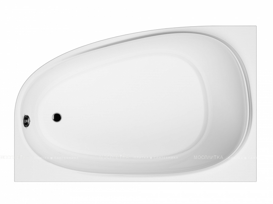 Акриловая ванна Am.Pm Sensation 170х110 см W30A-170R110W-D, правосторонняя - изображение 2