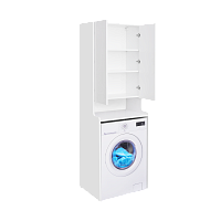 Шкафчик Aquaton Лондри белый, для стиральной машины 1A260503LH0101