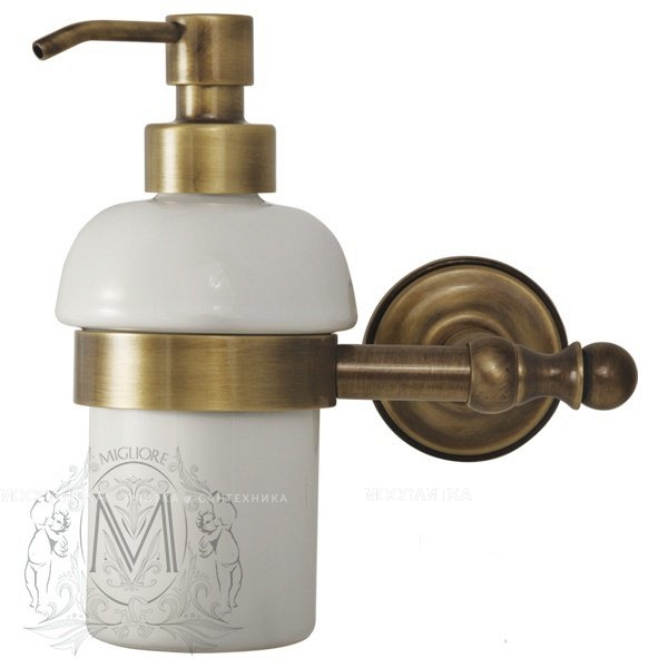 Дозатор жидкого мыла Migliore Mirella ML.MRL-M068.BR - бронза - изображение 3