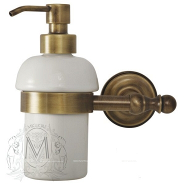 Дозатор жидкого мыла Migliore Mirella ML.MRL-M068.BR - бронза - 3 изображение