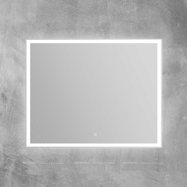 Зеркало BelBagno 100 см SPC-GRT-1000-800-LED-TCH-SND с подсветкой, голосовым управлением и подогревом - 3 изображение