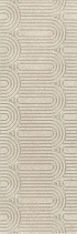 Керамическая плитка Kerama Marazzi Декор Безана бежевый обрезной 25x75 