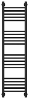 Полотенцесушитель водяной Сунержа Богема+ 120х30 см 31-0220-1230 матовый черный - 2 изображение