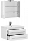 Комплект мебели для ванной Aquanet Верона 75 New белый зеркало камерино - изображение 3