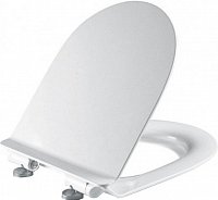 Крышка-сиденье Art&Max Ovale AM2111SC для унитаза с микролифтом, белый