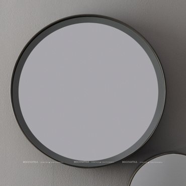 Зеркало Burgbad 50 см SIDG050 K0517 кварцевый металлик - 2 изображение