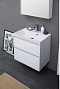 Комплект мебели для ванной Aquanet Гласс 80 белый - 15 изображение