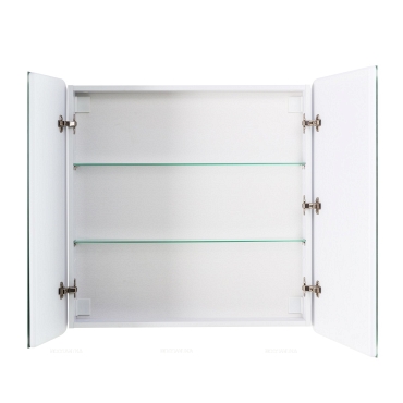 Зеркальный шкаф BelBagno Marino 80 см SPC-MAR-800/800-2A-LED-TCH с подсветкой - 3 изображение