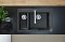 Кухонная мойка Hansgrohe S510-F635 43315170, черный графит - 3 изображение