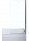 Шторка для ванны Aquanet SG-750, прозрачное стекло - изображение 2