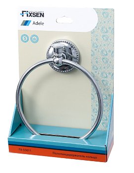 Полотенцедержатель кольцо FIXSEN ADELE FX-55011
