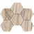 Мозаика Estima  BR01 Hexagon 25x28,5 полир.