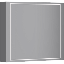 Зеркальный шкаф Aqwella Simplex 80 см SLX0408 с подсветкой