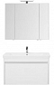 Комплект мебели для ванной Aquanet Вилора 105 белый - изображение 2