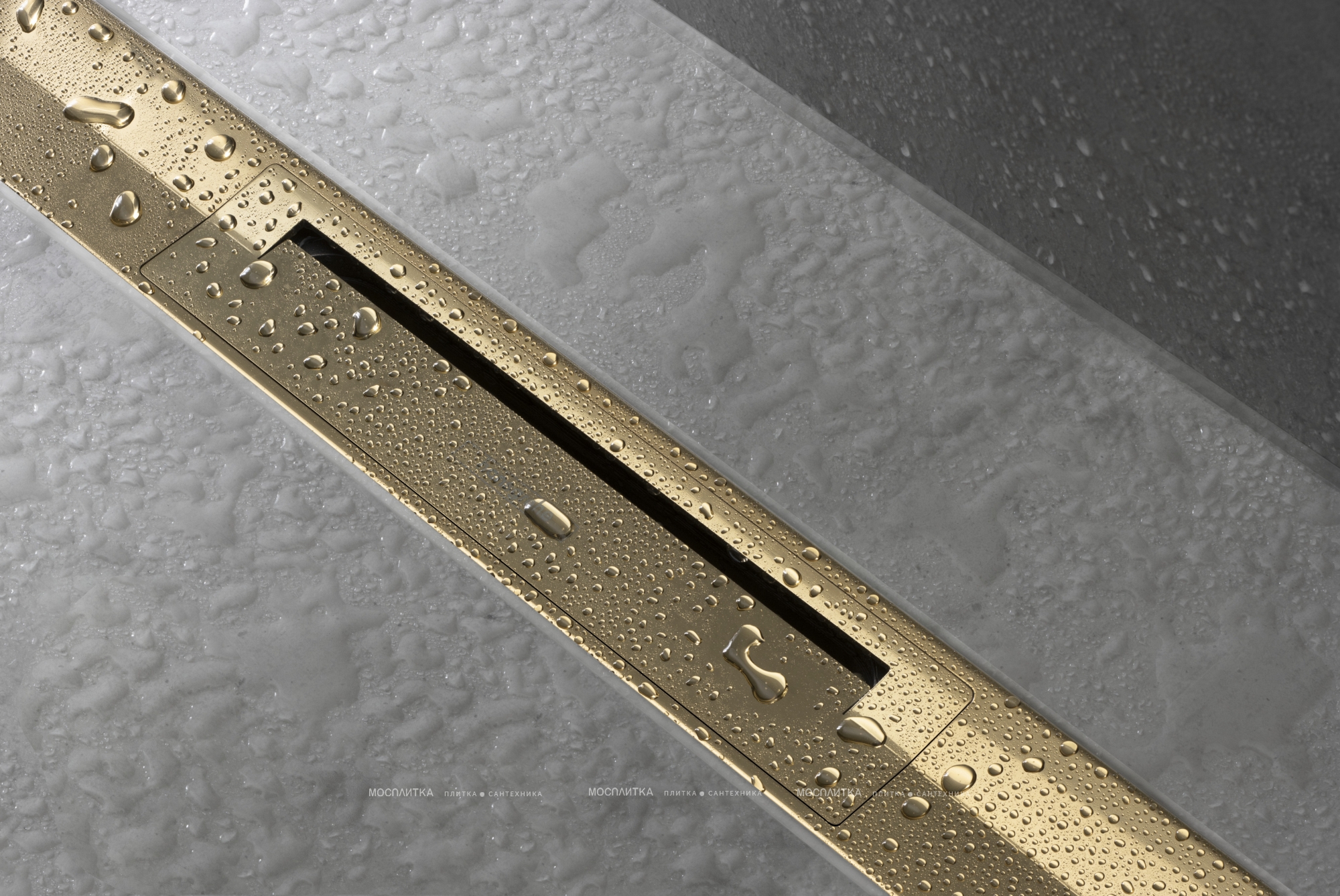 Декоративная решётка Hansgrohe RainDrain Flex 56047990 120 см, полированное золото - изображение 3