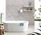 Акриловая ванна Abber 170х80 см AB9345-1.7, белый - изображение 3