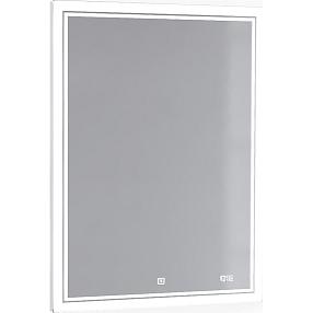 Зеркало с подсветкой и часами Jorno Glass Gla.02.60/W, 65 см