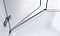 Душевой уголок BelBagno Kraft 80х80 см KRAFT-P-1-80-C-Cr-L  профиль хром,стекло прозрачное - 4 изображение