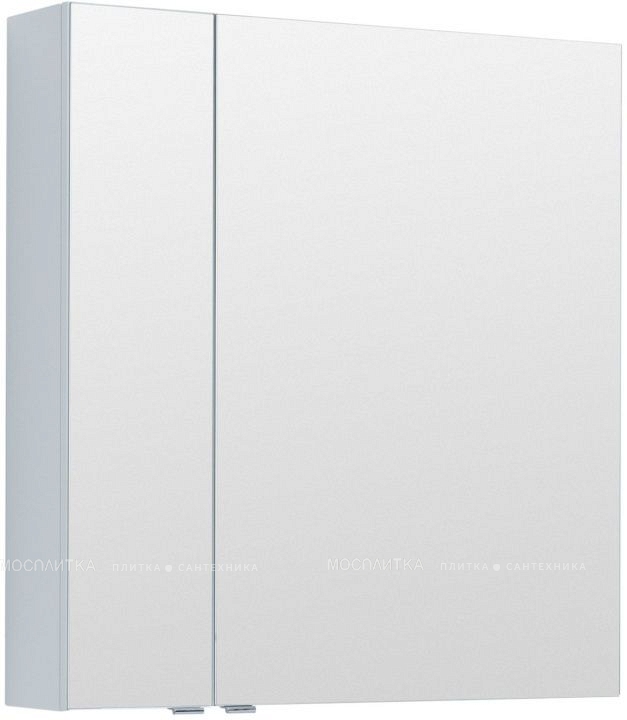 Зеркальный шкаф Aquanet Алвита New 80 Белый матовый - изображение 2