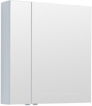 Зеркальный шкаф Aquanet Алвита New 80 Белый матовый - 2 изображение