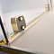 Душевая дверь Radaway Furo DWJ 120 см правая, стекло прозрачное, профиль золото - изображение 5
