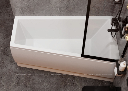 Акриловая ванна Vagnerplast CAVALLO OFFSET 160x90 Right - 4 изображение
