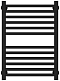 Полотенцесушитель водяной Сунержа Модус PRO 60х45 см 31-0450-6040 Матовый чёрный - изображение 2