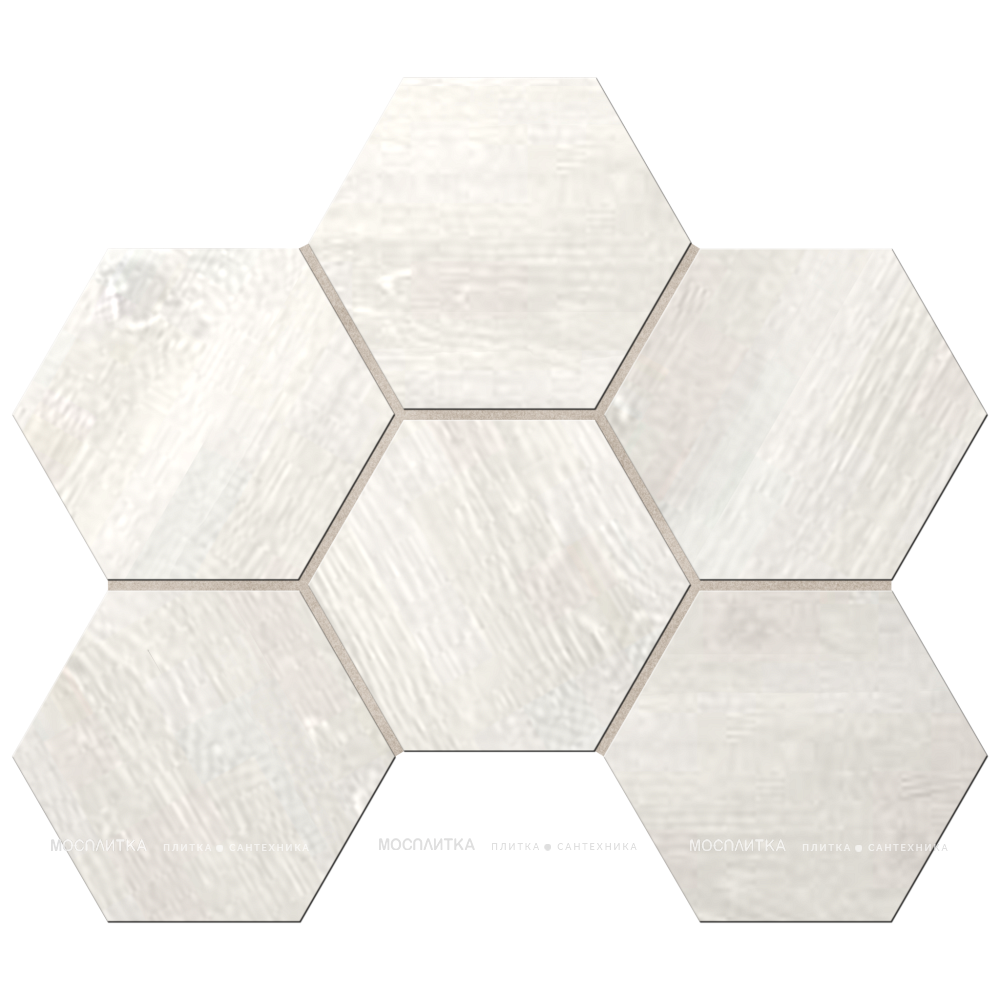 Мозаика DA00 Hexagon 25x28,5 непол. ...