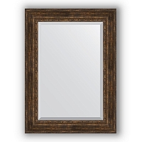 Зеркало в багетной раме Evoform Exclusive BY 3482 82 x 112 см, состаренное дерево с орнаментом